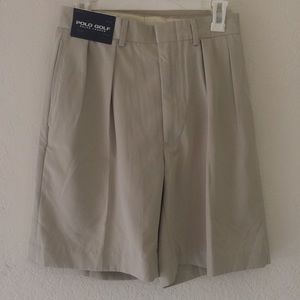 Polo Golf Ralph Lauren khaki shorts nwt waist 29